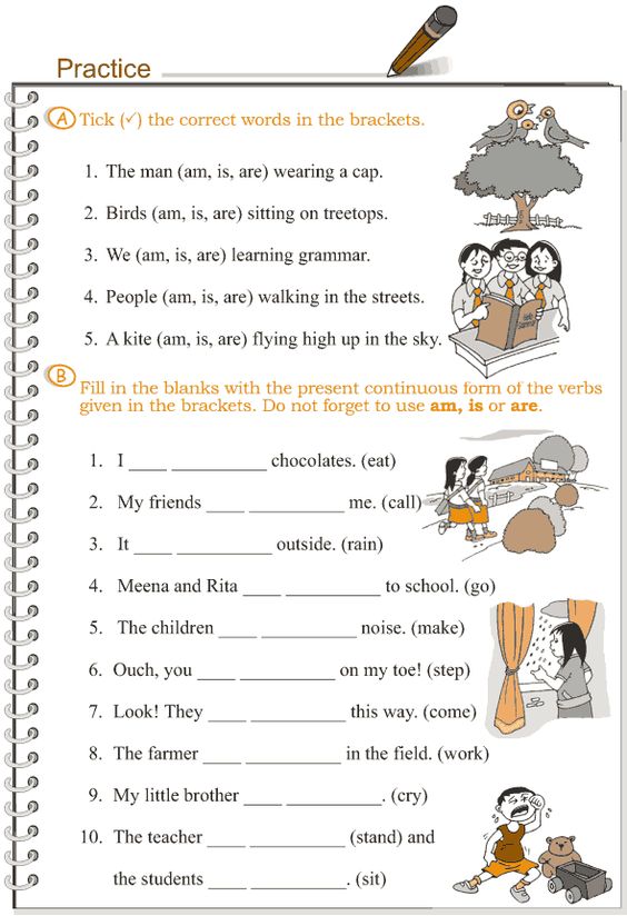 Grade 3 Grammar Lesson 8 Verbs â The Present Continuous Tense
